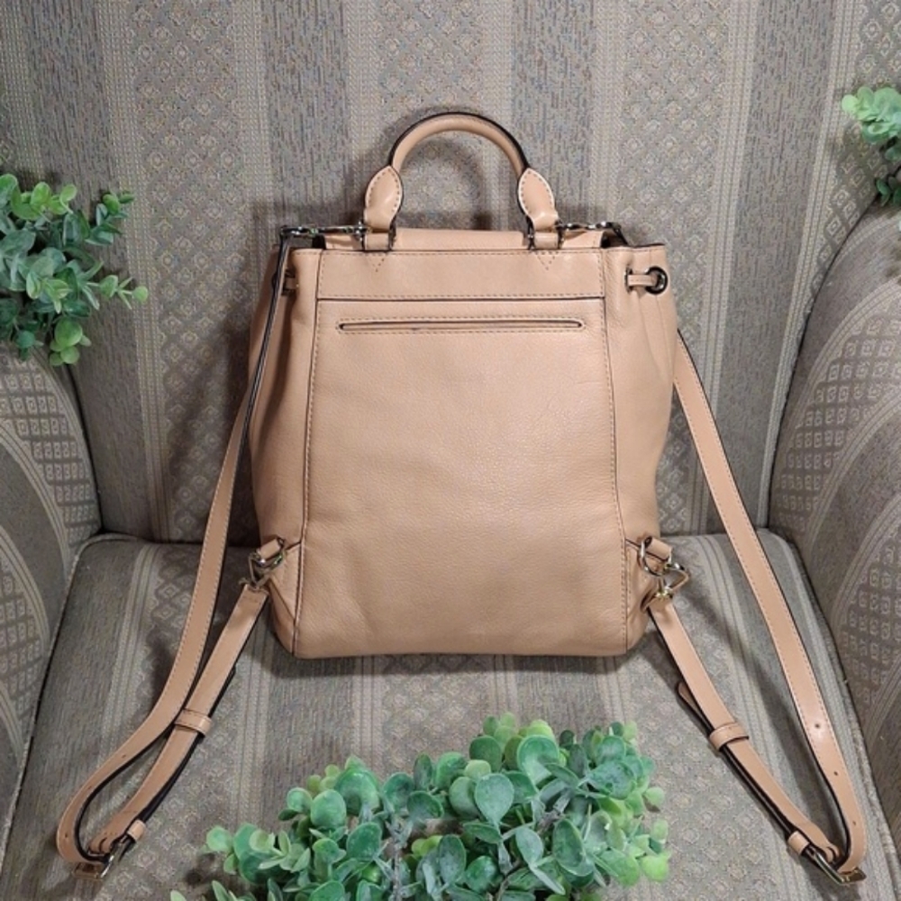 Michael Kors Evie Flower Garden Small Backpack Floral Embellisments - Picture 4 of 16
